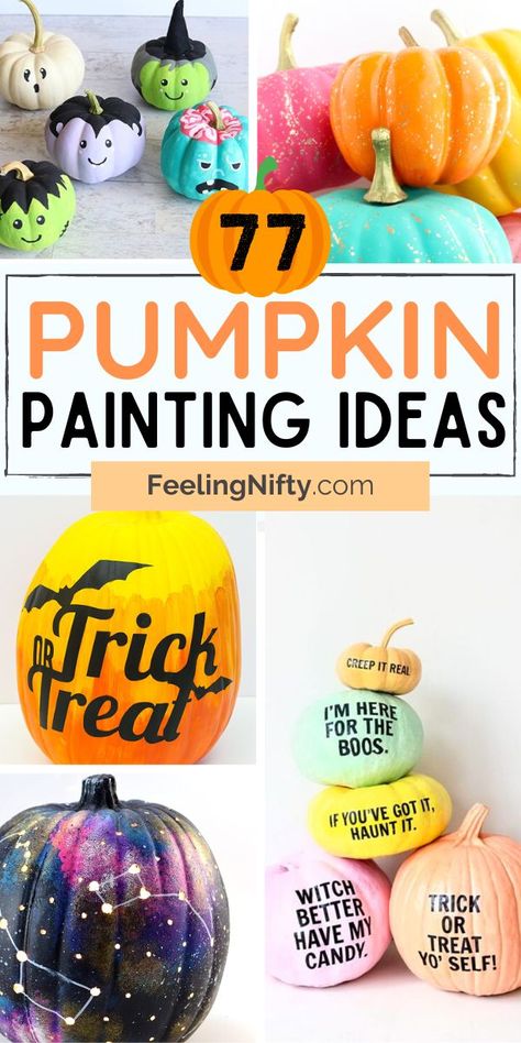 Lil Pumpkin Painting Ideas, Finger Painting Pumpkin Ideas, Easy Small Pumpkin Painting Ideas, Neon Pumpkin Painting Ideas, Purple Pumpkin Painting Ideas, Green Pumpkin Painting Ideas, Painting Pumpkins Ideas Diy Easy, Painting Small Pumpkins, Painting Ideas On Pumpkins