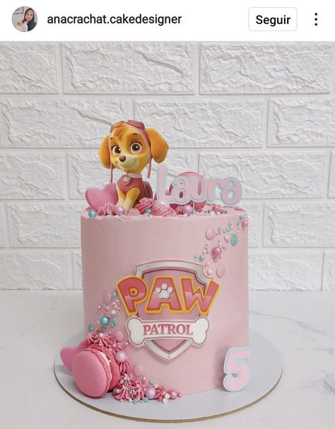 Sky Paw Patrol Bday Party, Cake Decorating Paw Patrol, Birthday Cake Skye Paw Patrol, Paw Patrol Party Ideas Skye, Paw Patrol Cakes For A Girl, Skye Birthday Party Decorations, Tort Psi Patrol Sky, Paw Patrol Girl Birthday Cake, Skye Cake Paw Patrol