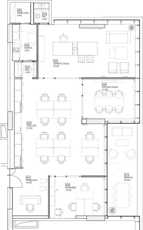 Modern Office Layout Plan, Office Floor Plan Layout, Engineering Office Design, Office Plan Layout, Media Office Design, Workshop Interior Design, Small Office Layout Floor Plans, Office Building Plans, Engineering Office