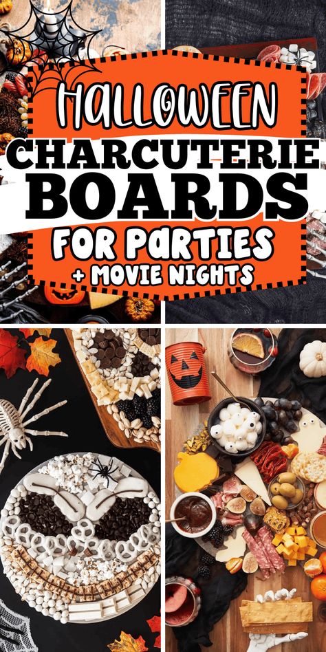 Best Halloween themed charcuterie board ideas! These Halloween charcuterie board ideas skeleton, small Halloween charcuterie board, spooky charcuterie board, easy Halloween dessert charcuterie board, Halloween dessert charcuterie board ideas, Halloween snack charcuterie board ideas, Halloween vibes, Halloween party aesthetic, Halloween spooky charcuterie board, easy halloween candy charcuterie, halloween food boards for parties, halloween grazing table ideas, grazing table ideas for Halloween Snack Charcuterie Board Ideas, Halloween Grazing Table, Easy Halloween Charcuterie Board, Themed Charcuterie Board Ideas, Food Boards For Parties, Charcuterie Dessert Board, Boards For Parties, Halloween Charcuterie Board Ideas, Themed Charcuterie Board