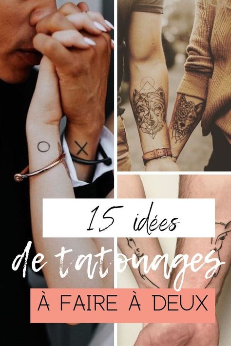 Couple Tatoos Minimaliste, Tattoo Couples, Tattoo Couple, Phrase Tattoos, Making Money On Youtube, Small Hand Tattoos, Matching Patterns, Mind Tricks, Friend Tattoos