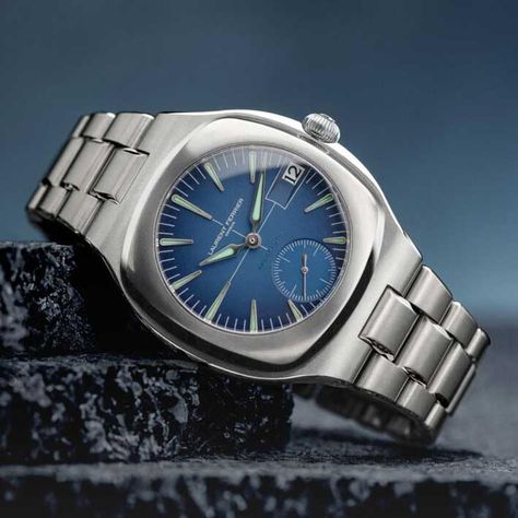 Top Watches For Men, Laurent Ferrier, Blue Watches, Birds Eye, Sport Watches, Sporty Style, Stylish Men, Sports Cars, Omega Watch