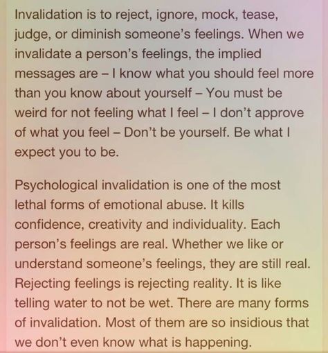 Invalidation Witty Remarks, Narcissism Relationships, Relationship Lessons, Healthy Communication, Social Emotional Skills, Emotional Awareness, Narcissistic Behavior, Emotional Skills, Single Words