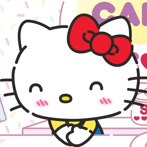 Hello Kitty Happy, Hello Kitty Book, Gta Funny, Sanrio Icons, Kitty Icon, Hello Kitty Wallpaper Hd, Hello Kitty Images, Hello Kitty Characters, Kitty Drawing