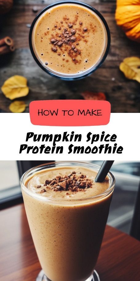 Sip into fall with this delicious Pumpkin Spice Protein Smoothie, packed with seasonal flavors and protein! Perfect for breakfast or as a post-workout snack, this creamy blend of pumpkin puree, vanilla protein, and warming spices will keep you energized. Quick and easy to make in just 5 minutes! #PumpkinSpice #ProteinSmoothie #HealthyLiving #FallFlavor #SmoothieRecipe Pumpkin Puree Recipes Healthy, Pumpkin Custard Pie Recipe, Healthy Autumn, Pumpkin Puree Recipes, Pumpkin Spice Smoothie, Apple Pie Smoothie, Ginger Chutney, Blueberry Topping, Pumpkin Custard