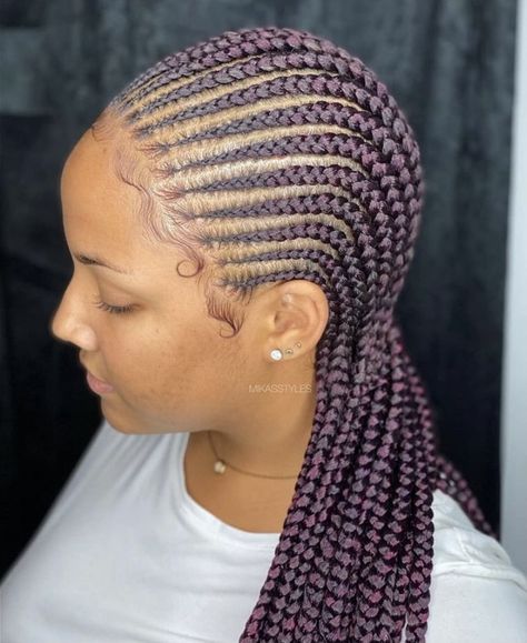 Cornrow Hairstyle, Cornrows Braids For Black Women, Lemonade Braids, Feed In Braids Hairstyles, Goddess Braids Hairstyles, African Hair Braiding Styles, Box Braids Hairstyles For Black Women, Braided Cornrow Hairstyles, Braids Hairstyles Pictures