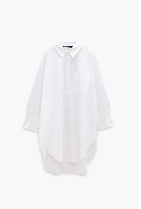 Oversized Poplin Shirt, Oversized Striped Shirt, Cocoon Sweater, Thanksgiving Dress, Linen Fashion, Zara Blouse, Oversized Blouse, Women Shirts Blouse, Poplin Shirt