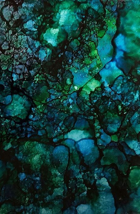 Dark Green Aesthetic, Slytherin Aesthetic, Ink Artwork, Green Photo, Alcohol Ink Art, Aesthetic Colors, Color Therapy, Green Aesthetic, Deep Sea