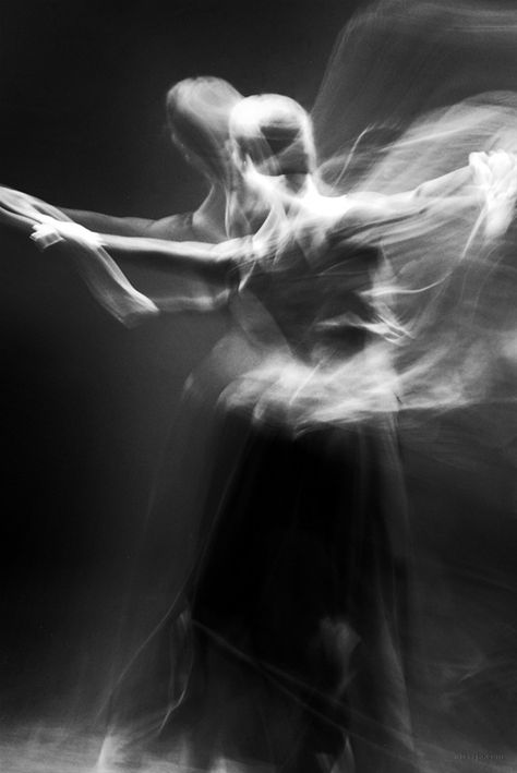 Wings by Alesja Popova. | movement | dance | freedom | ballet | angel | dancer | bw | long exposure | www.republicofyou.com.au Ballet Design, Movement Photography, Motion Photography, Winter Inspiration, Long Exposure Photography, Dancing In The Dark, Dance Movement, Black And White Photograph, Exposure Photography