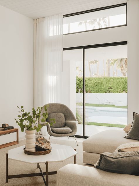 11 Sliding Glass Door Covering Ideas All White Living Room, Sliding Glass Door Coverings, Elegant Window Treatments, Glass Door Coverings, Living Room Sliding Doors, Sliding Glass Door Curtains, Patio Door Blinds, Sliding Glass Door Window, Joshua Smith