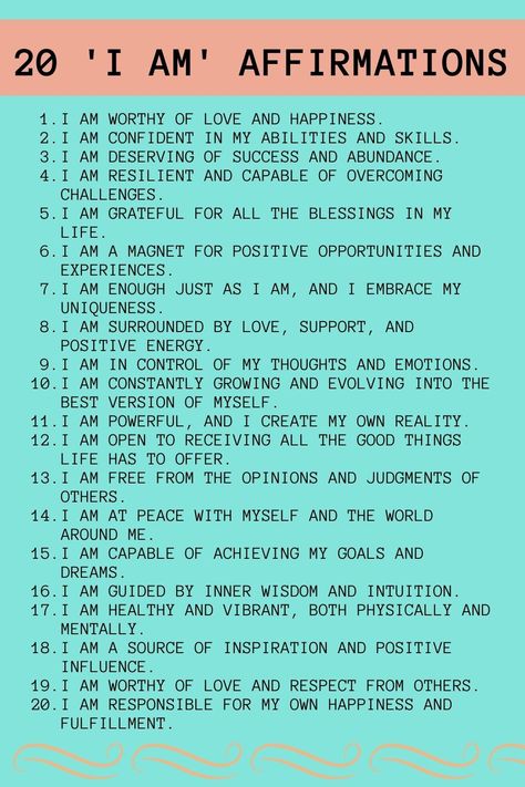 I Am An Overcomer, I Am Statements Positive Affirmations, Positive Self Image Affirmations, Self-image Positive Affirmations, Self Assurance Affirmations, Strong Affirmations For Confidence, I Will Affirmations, Self Sabotage Affirmations, Desired Life Affirmations