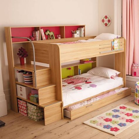 Ikea Bunk Bed, Bunk Beds Small Room, Bunk Bed Safety, Small Kids Bedroom, Bunk Beds Boys, Beds For Small Rooms, Modern Bunk Beds, Small Kids Room, Cool Bunk Beds