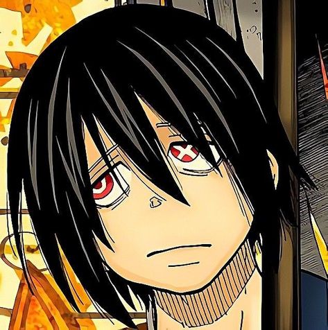 Fire Force Art, Benimaru Pfp, Manga Pfp Colored, Fire Force Icons, Shinra Kusakabe, Anime Black Hair, Floral Tattoo Sleeve, Fire Force, Anime Pfp