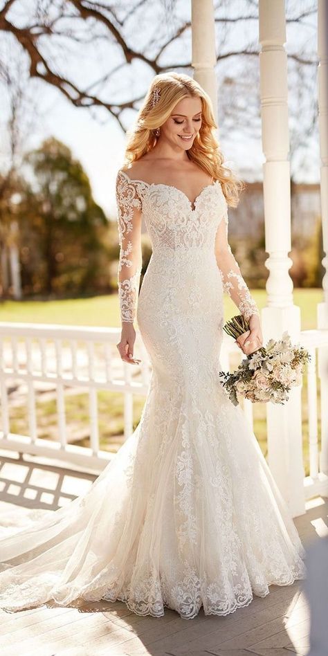 Trumpet & Mermaid Wedding Dresses Wedding Dresses Near Me, Martina Liana Wedding Dress, Dress Shops, Civil Wedding Dresses, Wedding Dress Shop, Wedding Dress Store, Alternative Wedding Dresses, Martina Liana, Sparkly Wedding