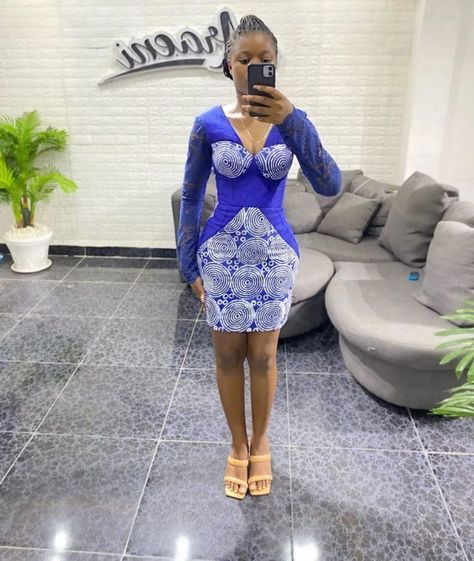 Sophisticated Ankara Styles, Ankara Short Gown Styles 2yards, Ankara Wrap Gown, Ankara Short Gown Styles 3yards, Latest Ankara Gown Styles For Ladies, Ankara Dress Styles Gowns Classy, Ankara Dress Styles For Church, Short Gown Style, Short Gown Ankara Styles