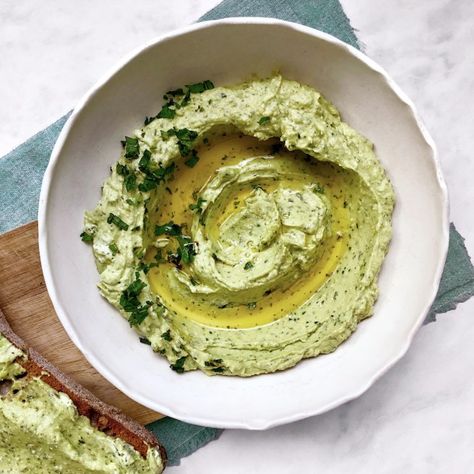 Pistachio Dip, Edamame Hummus, Garlic Hummus, Beet Hummus, Feta Dip, Whipped Feta, Yummy Dips, Canned Chickpeas, Perfect Breakfast