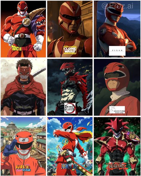 Red Power Ranger - Across The Multiverse Which is your favourite? Please Like, Share, Comment and Follow, if you enjoy my content and want to see more, really helps the page grow and helps other people see (If you want to re-upload, make sure it’s a few days after the post date) #midiourney #prompt #powerrangers #dccomics #dc #dcuniverse #marvel #mcu #comics #anime #ai #aiart #art #digitalart #digital #digitalpainting #aigenerated #alartcommunity #artgram #artist #dragonball #starwars #pix... Anime Power Rangers, Red Power Ranger, Power Rangers Poster, Mcu Comics, Power Rangers 2017, Power Rangers Comic, Power Rangers Megazord, Saban's Power Rangers, Heroic Age