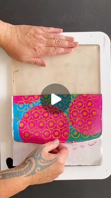 Diy Gel Printing Plate, Gel Pad Printing, Gelli Plate Printing Techniques, Gelli Plate Printing Ideas, Geli Plate Printing, Gel Printing Techniques, Gel Plate Printing Ideas, Gelli Plate Recipe, Froyle Davies