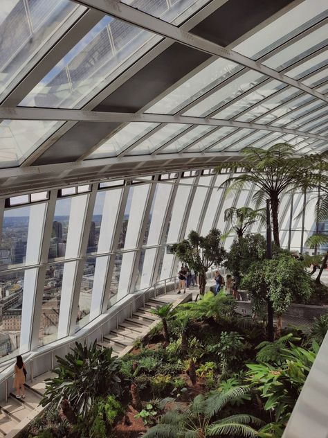 #london #skygarden #aesthetic The Sky Garden London, London Skygarden, Skygarden London, Sky Garden London, Aesthetic London, London Baby, Sky Garden, Moleskine, London