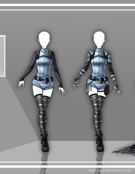 Winter Hero Costumes, Arcane Clothes Ideas, Female Villain Outfit Ideas, Futuristic Outfits Drawing, Arcane Style Clothes, Training Outfit Combat, Female Villian Outfits, Arcane Outfits Oc, Female Hero Costumes