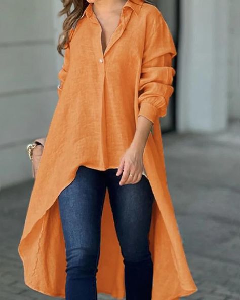 Full Size High-Low Collared Neck Long Sleeve Shirt https://elegantlychic.com/products/full-size-high-low-collared-neck-long-sleeve-shirt Irregular Hem, Shirts For Women, Haiti, Nasa, Long Sleeve Shirt, High & Low, High Low, Knit Top, Dress Skirt