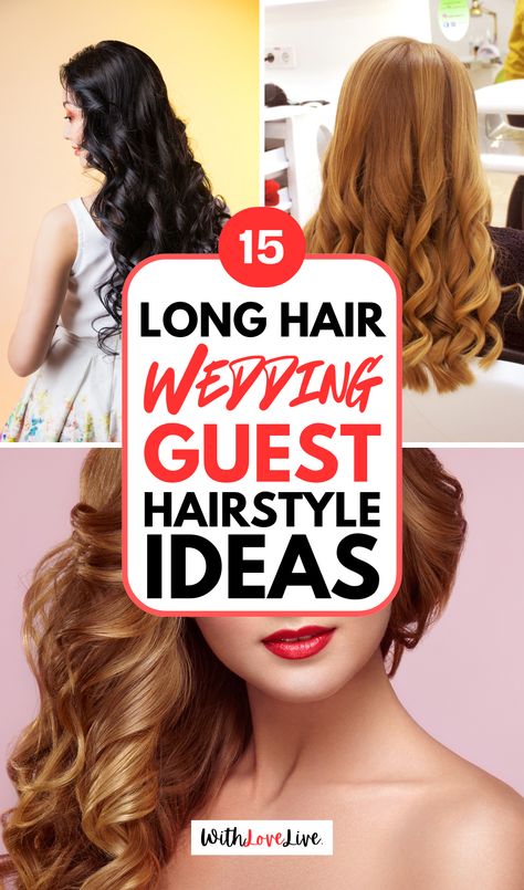 Transform your long hair into a beautiful wedding guest hairstyle! 💖🌹 Discover chic and elegant ideas that suit every wedding theme, from boho to classic. These hairstyles will make you shine as you celebrate love! Be sure to save this pin for all your styling needs! 📌✨ Hair Styles Long Hair Wedding Guest, Hair Styles For Long Sleeve Dress, Cornrow Hairstyles On Natural Hair, Long Hairstyles For Wedding Guest, Long Hair Wedding Guest, Hair Styles For Wedding Guests, Nikkah Hairstyles, Hairstyles For A Wedding Guest, Simple Wedding Guest Hair