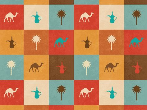 Saudi Arabia Pattern, Saudi Pattern Design, Saudi Arabia Culture Art, Saudi Pattern, Saudi Arabia Design, Saudi Design, Uae Design, Ksa Saudi Arabia, Camels Art