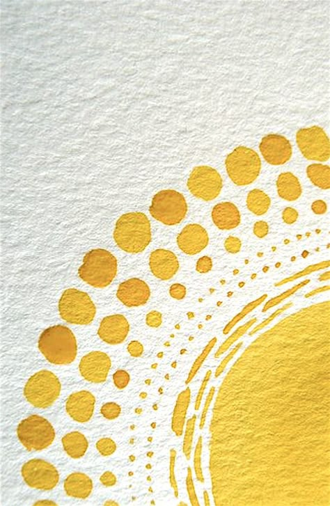 Easy Sunshine Painting, Cute Summer Watercolor Paintings, Sunshine Watercolor Painting, Easy Watercolor Wall Art, Simple Watercolor Designs, Sun Doodle Art, Summer Paintings Watercolor, Simple Art Patterns, Watercolor Art Inspo Easy