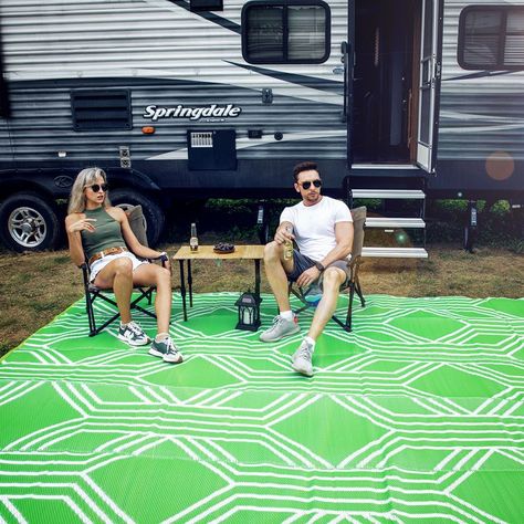 Outdoor Camping Rugs, Flooring Options Durable, Straw Rug, Camping Rug, Backyard Picnic, Indoor Outdoor Carpet, Buying An Rv, Rv Accessories, Outdoor Rugs Patio