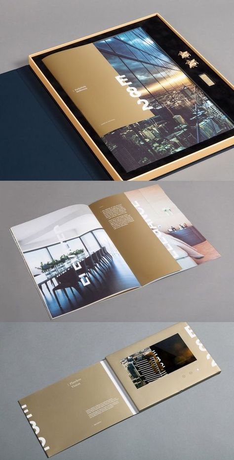 Luxury Real Estate Brochure, Print Brochure, 보고서 디자인, Luxury Brochure, Brochure Design Creative, Brochure Design Layout, Web Design Mobile, Brochure Inspiration, Creative Brochure