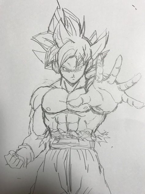 Dragon Ball Z Drawings, Dragon Ball Drawing, Goku Art, Dbz Drawings, Goku Drawing, Dragon Ball Tattoo, Ball Drawing, Dragon Ball Painting, Anime Drawing Books