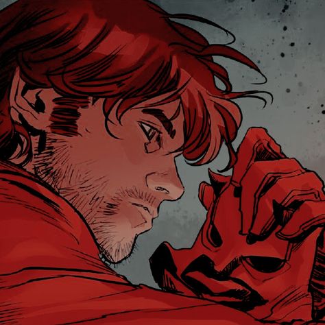 Daredevil icons Matt Murdock, A Man, Twitter, Red, Hair