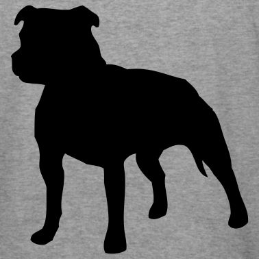 love Staffordshire Bull Terrier Silhouette, Shadow Tattoo, Body Outline, Silhouette Tattoos, Staffordshire Bull Terrier, Beloved Dog, Paint Art, Small Tattoo, Pitbull Terrier