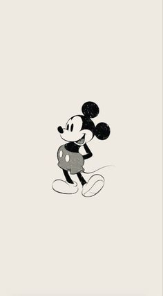 Wallpapers Black And White, Black And White Mickey Mouse, Wallpapers Black, Mouse Pictures, Mickey Mouse Pictures, Disney Aesthetic, Wallpaper Aesthetic, Aesthetic Wallpapers, Wallpapers