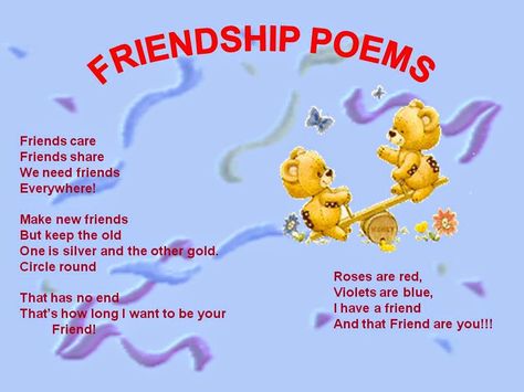 Friendship poems Short Friendship Poems, Birthday Poem For Friend, Friendship Day Poems, Best Friend Birthday Quotes, Happy Birthday Friendship, Friendship Day Images, Friendship Day Wishes, Guy Friendship Quotes, Friend Poems