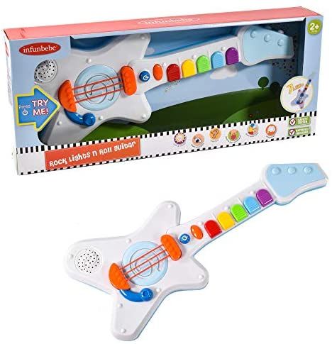 Guitar Light, Kids Musical Instruments, Guitar Kids, Baby Equipment, Like A Rock, Play Guitar, Baby Einstein, Kid Rock, Christmas Gifts Toys