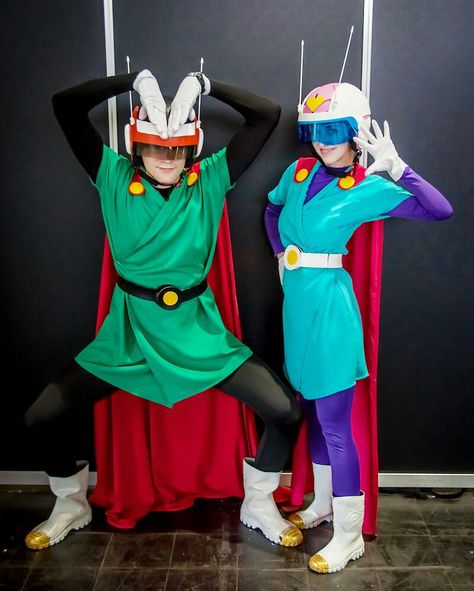 Gran Saiyaman 1 y 2 Great Saiyaman Cosplay, Couple Cosplay Ideas Anime, The Great Saiyaman, Cosplay 2022, Dragon Ball Cosplay, Manga Costume, Dbz Cosplay, Great Saiyaman, Cosplay Couple