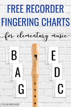 Part two of an awesome series on how to teach recorder to elementary students. Tons of great ideas for making it fun and a free recorder fingering chart that you can download and print! How To Play A Recorder, How To Play The Recorder, Music Homeschool, Teaching Recorder, Recorder Fingering Chart, Middle School Music Classroom, Montessori Music, Recorder Lessons, Recorder Notes