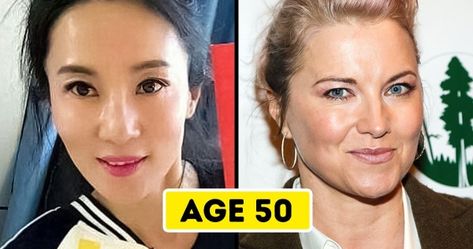 Chinese Women Share Their Youth Life Hacks to Look 25 Years Old Asian Aging, Botox Alternative, Double Menton, Point Acupuncture, Facial Muscles, Oolong Tea, Acupressure, Look Younger, 25 Years Old