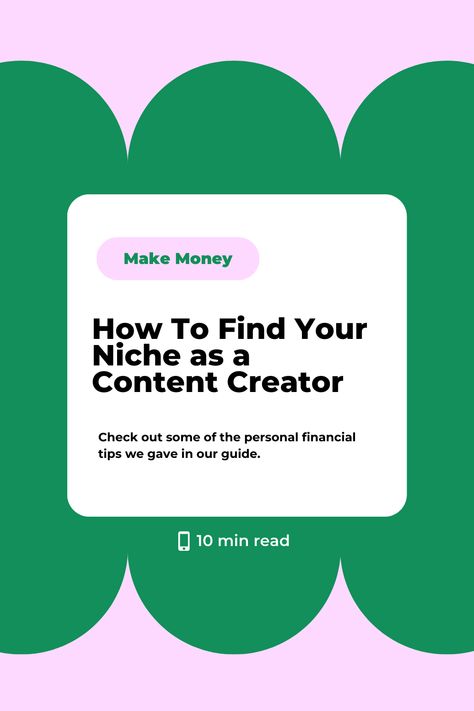 How To Find Your Niche as a Content Creator Content Creator Niches, Amazon Kdp Niches, Finding Your Niche Business, How To Become A Content Creator On Tiktok, Writing Photography, Finding Your Niche, Find Your Niche, Generate Income, Audience Engagement