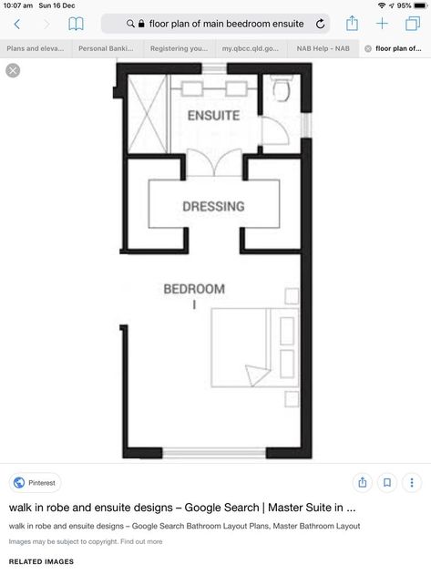 Narrow Master Suite Layout, Small Ensuite And Walk In Robe Layout, Long Narrow Master Suite Layout, Small Primary Suite Layout, Combining Two Bedrooms Into Master Suite, Long Bedroom Layout Master Suite, Rectangular Master Suite Layout, Large Bedroom Layout Floor Plans Master Suite, Small Master Suite Layout