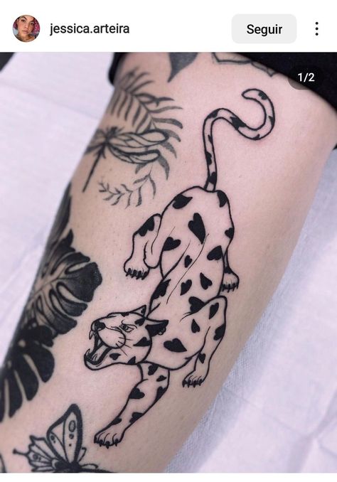 Trap Tattoos For Women, Leopard Tattoos, Sweet Tattoos, Jesus Love, Girly Tattoos, Aesthetic Tattoo, American Traditional Tattoo, Dope Tattoos, Simplistic Tattoos