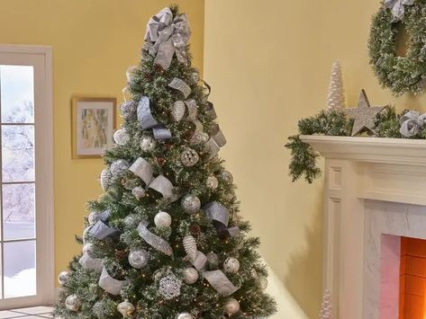 11 of the best artificial Christmas trees on sale now at Target, Walmart, and Wayfair Recycle Christmas Tree, Chritsmas Tree, Cashmere Christmas Tree, Snowy Branches, White Christmas Tree Decorations, Easy Christmas Tree, Spruce Christmas Tree, Christmas Tree With Snow, Christmas Tree Decor Ideas