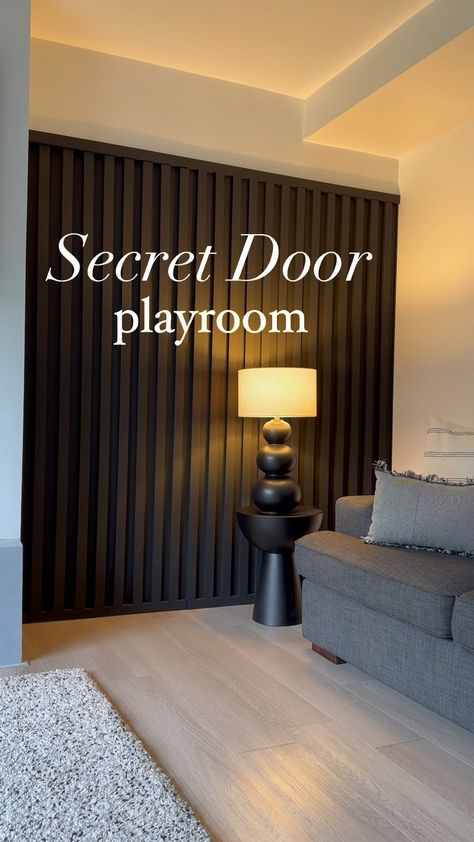 ⬇️⬇️⬇️HOW TO MAKE A SECRET DOOR…. Lots of messages recently on our secret door…we made it ourselves and I’ll tell you how! I bought a… | Instagram Room Secret Door, Hidden Playroom, Secret Door Ideas, Door Remodel, Hidden Doors In Walls, Hidden Room, Garage To Living Space, Painted Living Room Furniture, Door Dividers