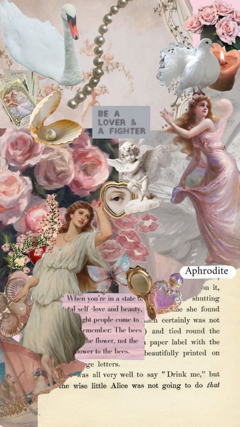 #aphrodite #wallpapers ￼ Aphrodite Wallpaper, Aphrodite, Greek Mythology, Mood Board, Wallpapers, Flowers