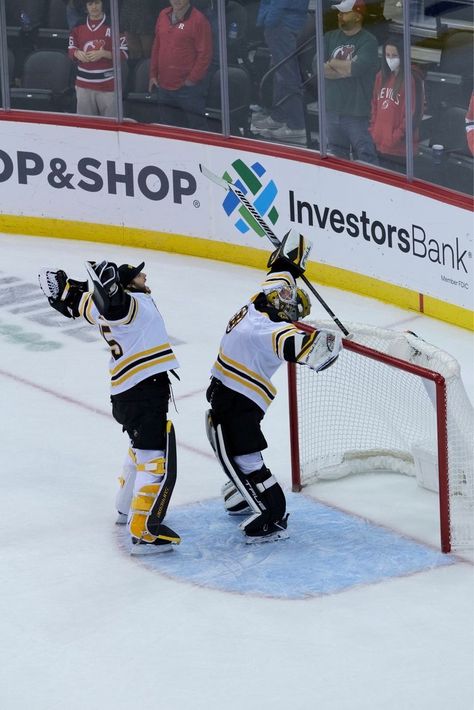 stevie shay + evan zanders | mile high by liz tomforde Nhl Goalies Wallpaper, Hockey Goalie Wallpaper, Goalie Wallpaper, Hockey Goalie Aesthetic, Bruins Wallpaper, Evan Zanders, Boston Bruins Wallpaper, Stevie Shay, Hockey Players Funny