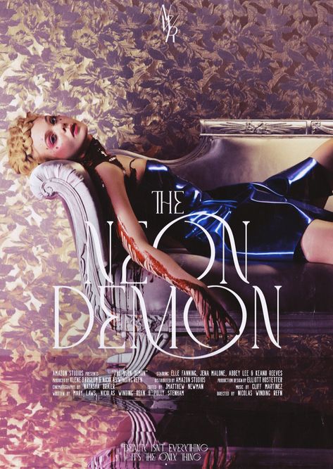 The NEON DEMON (2016) poster by Gustavo Hackaq Demon Aesthetic, Terror Movies, Neon Demon, The Neon Demon, New Movies To Watch, Film Lovers, Horror Movie Posters, Movies And Series, Movie Collection