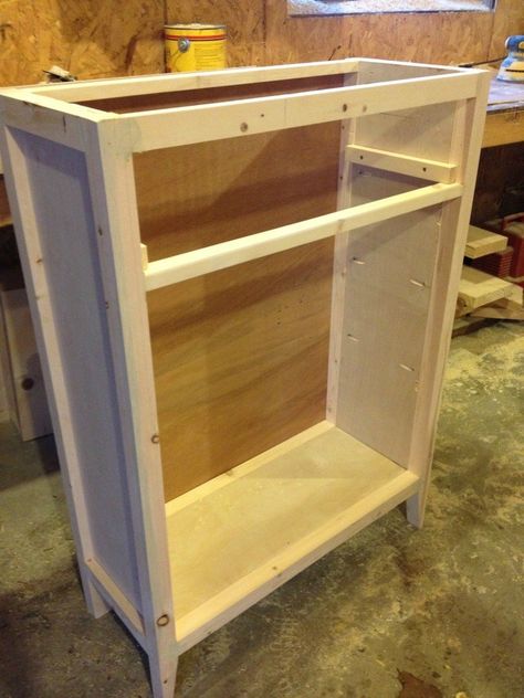 DIY Entryway Cabinet or Shoe Cabinet with a super cool door design! Diy 2 Door Cabinet, Diy Entryway Cabinet, Diy Shoe Cabinet With Doors, Diy Entry Cabinet, Shoe Cabinet Diy, Diy Shoe Cabinet, Natural Cork Flooring, Entry Cabinet, Diy Cabinet