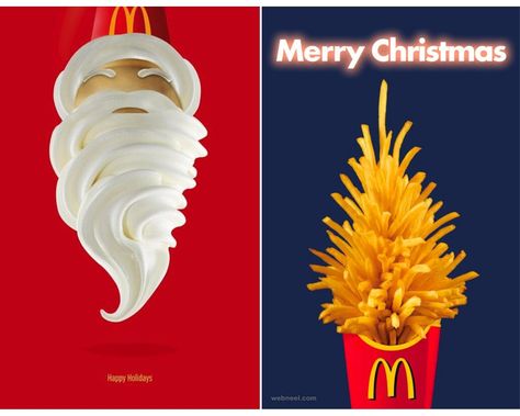 This is some neat Christmas advertising from McDonalds! Christmas Mcdonalds, Mcdonalds Christmas, Christmas Marketing Campaign, Holiday Ads, Campaign Branding, Christmas Ads, Christmas Marketing, Christmas Advertising, Friday Christmas