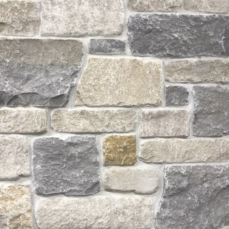 Shae Mcgee, Fireplace Options, Austin White, Stone Exterior Houses, Home Finishes, Exterior Houses, Natural Stone Veneer, Stone Exterior, Cultured Stone